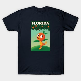 Florida Orange Bird - Orange Tree T-Shirt